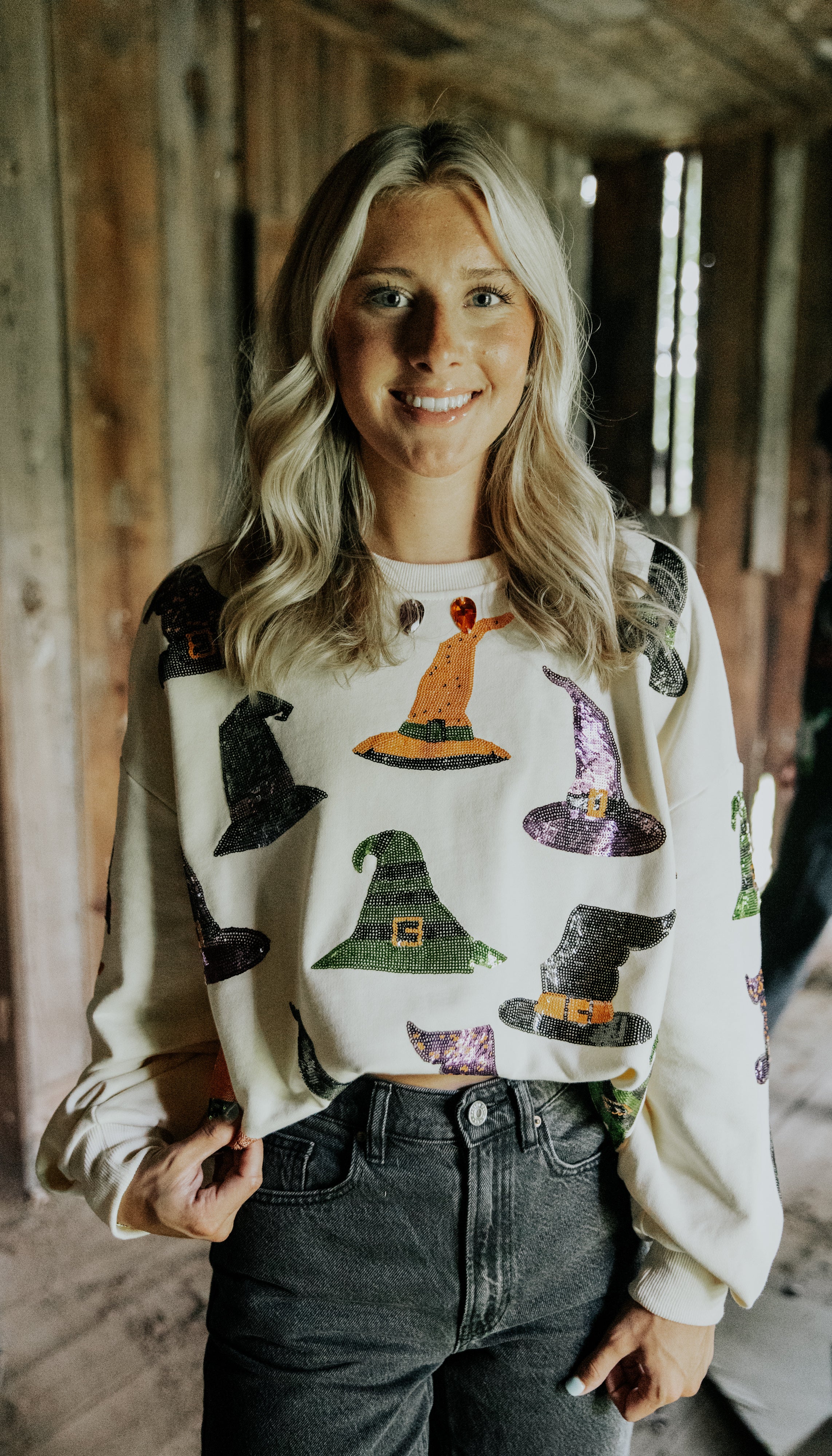 Bewitched sequin pullover | IN STOCK
