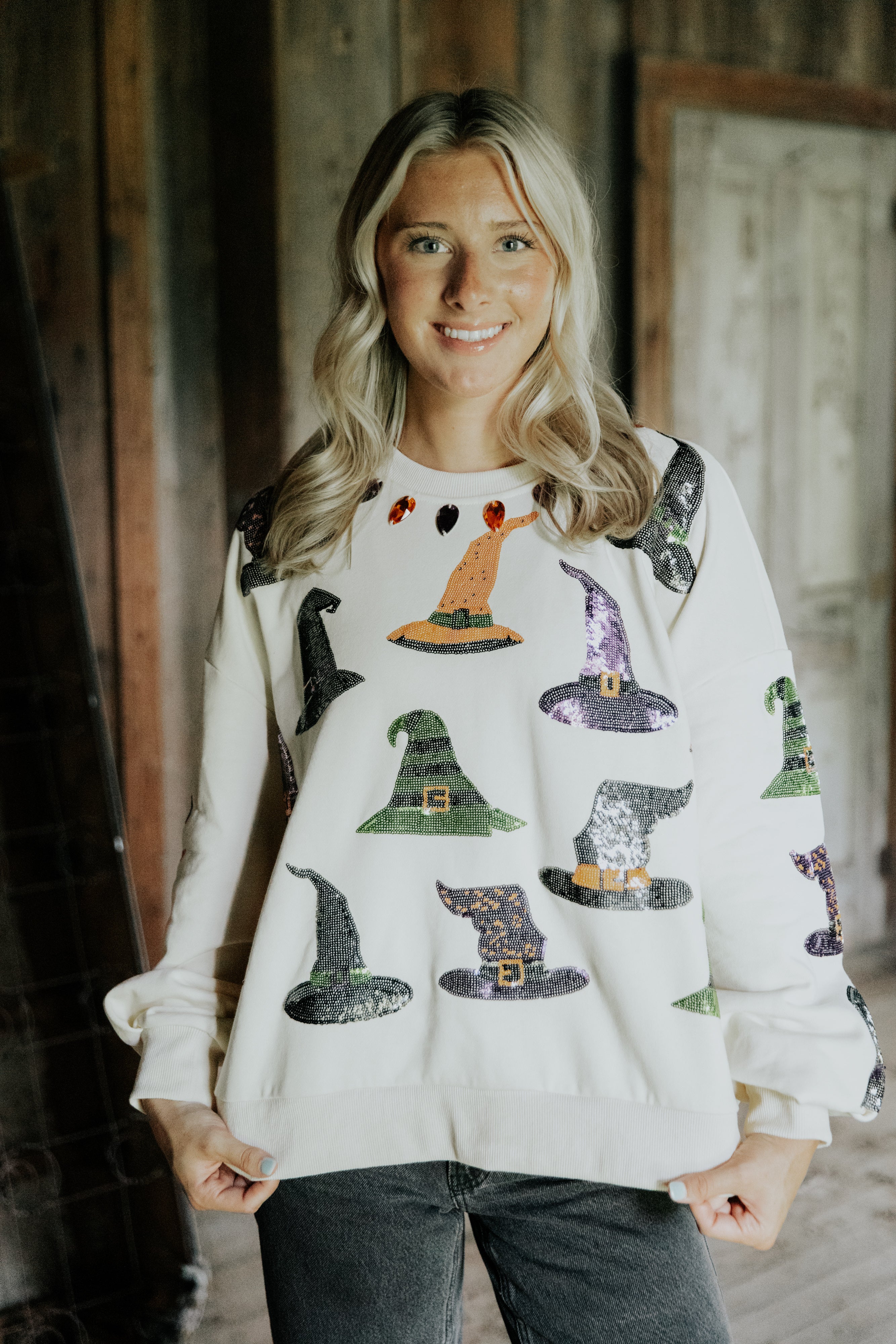 Bewitched sequin pullover | IN STOCK