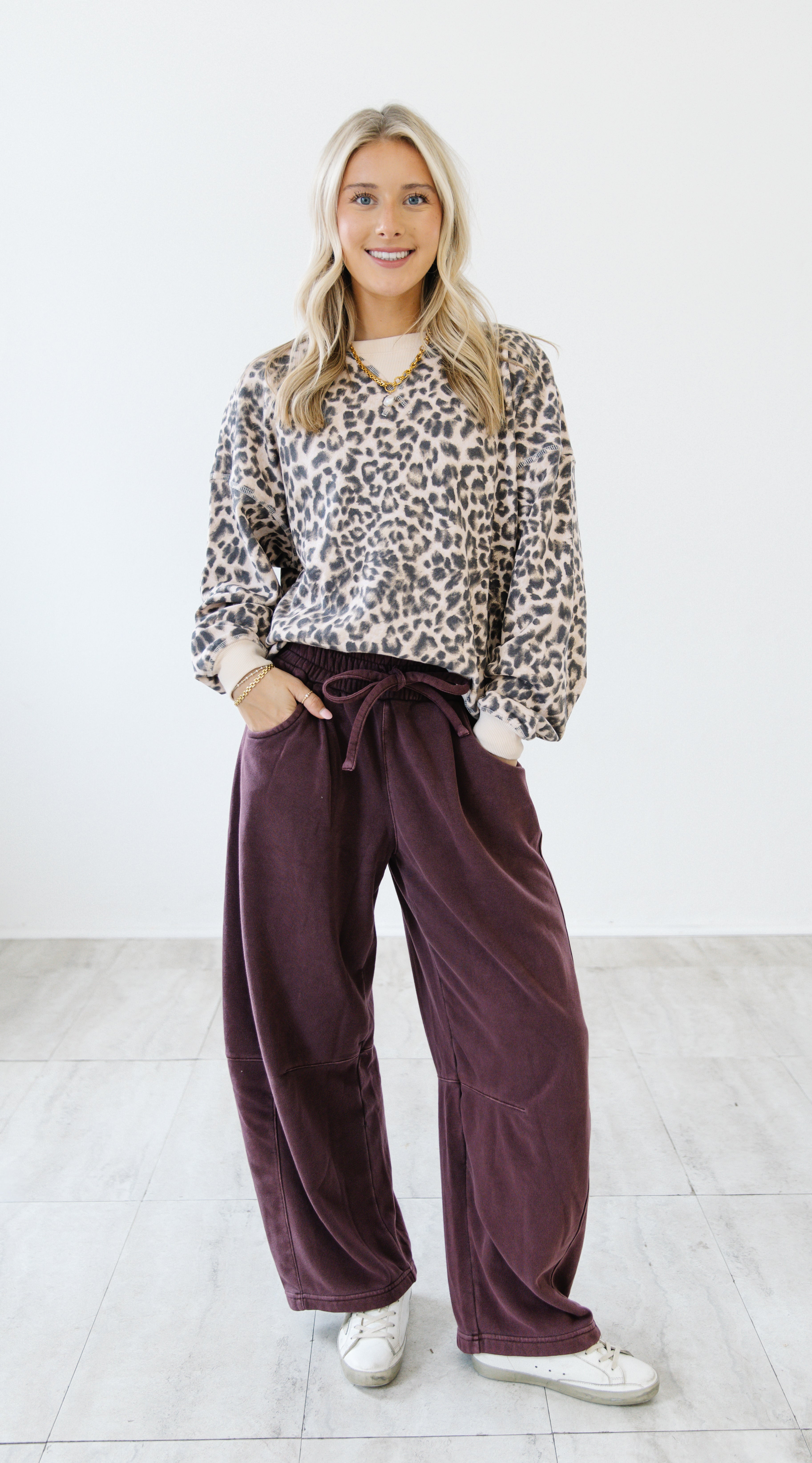 Leopard Love Boxy Pullover