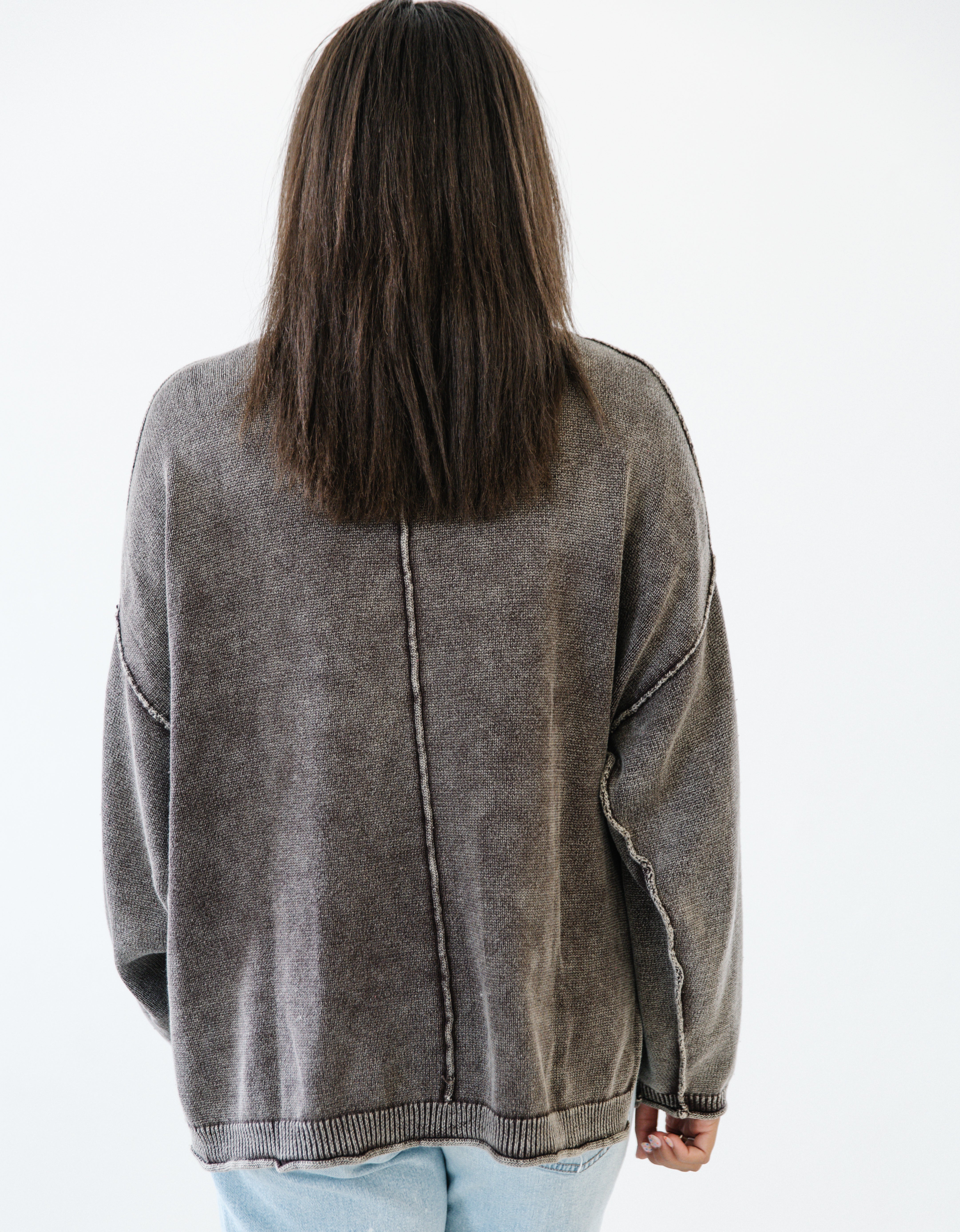 Vintage Soul Sweater| Brown