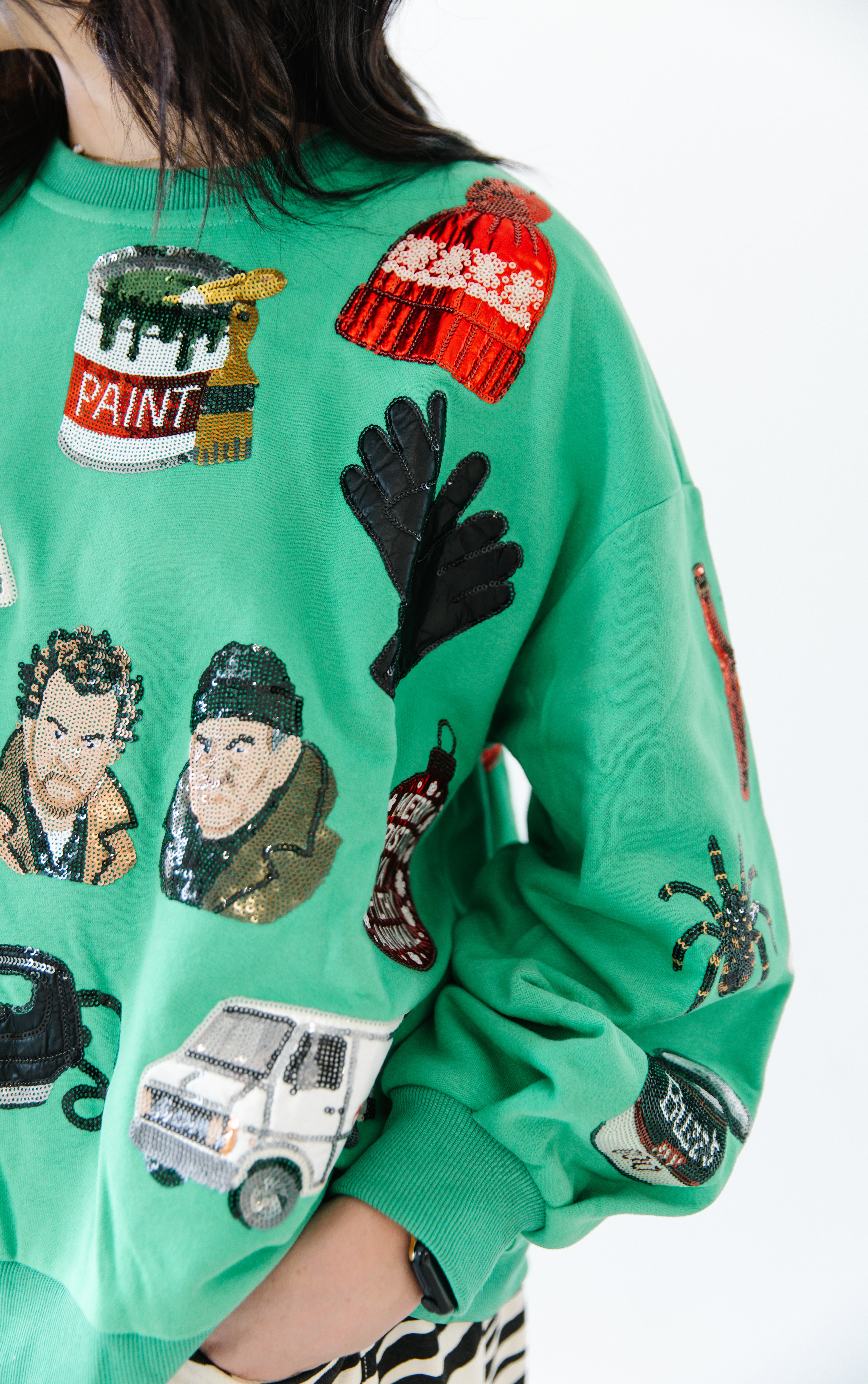 Filthy ANIMAL classic sequin pullover | PREORDER