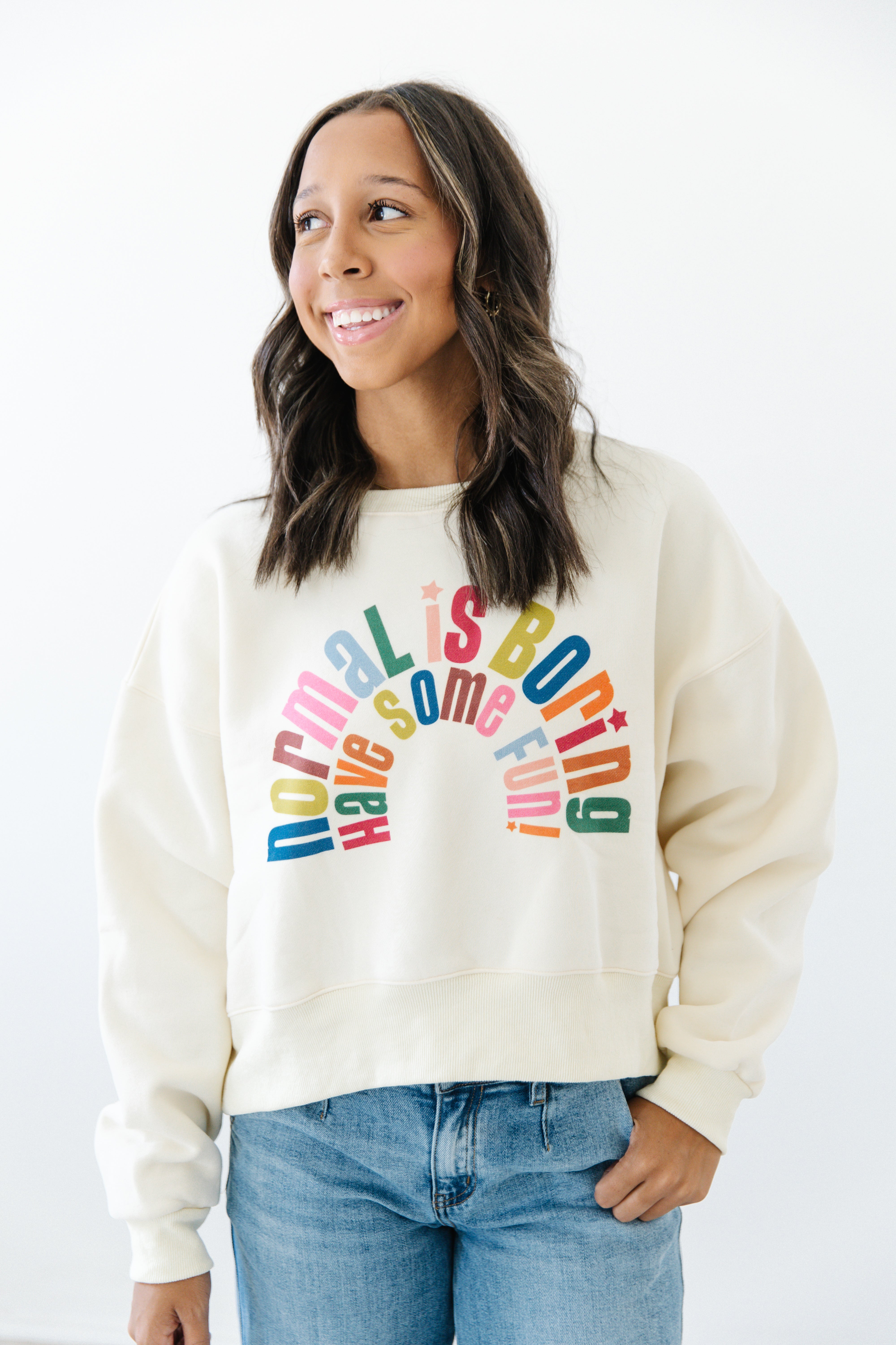 Normal is Boring Sweatshirt