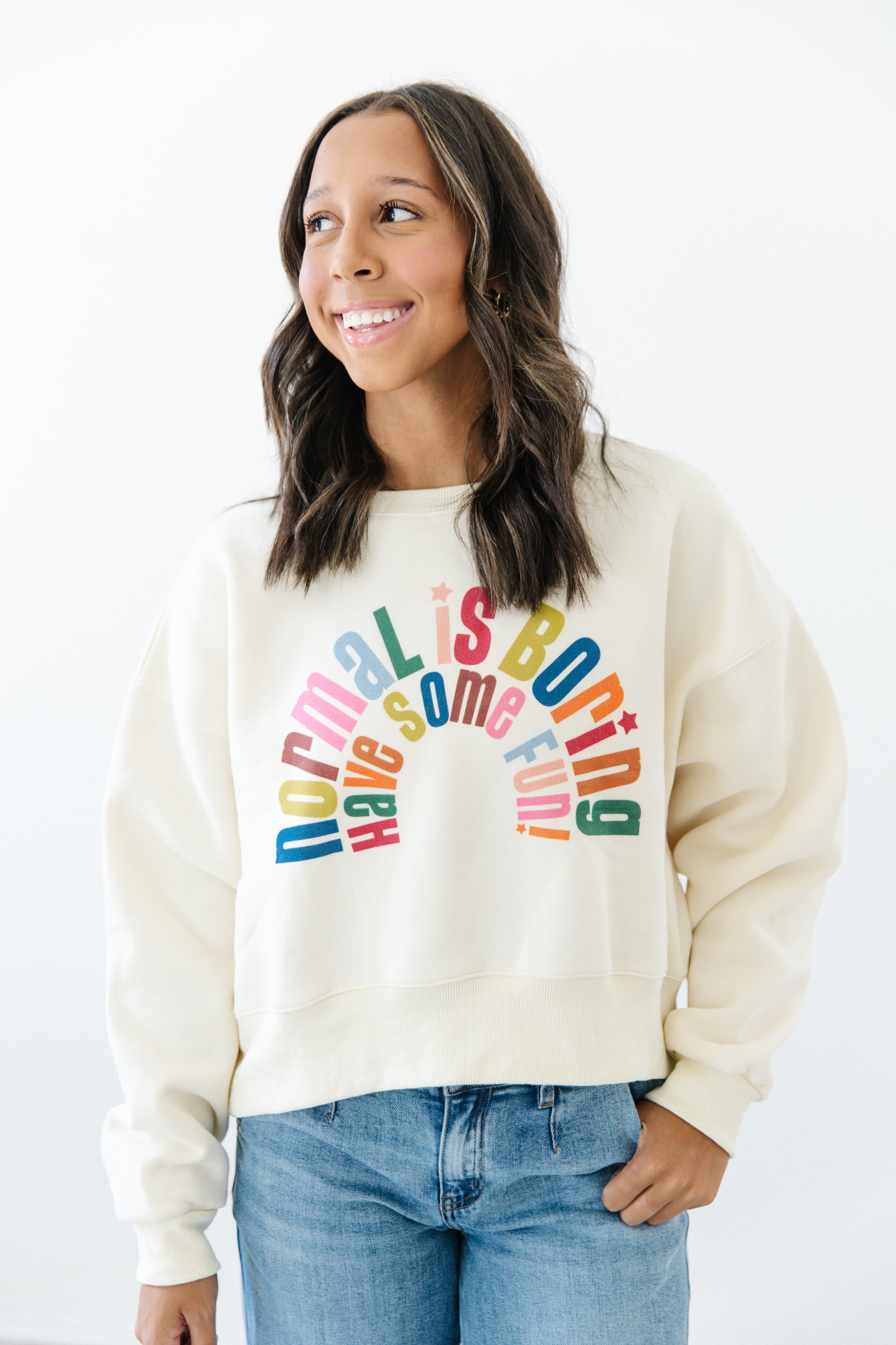 Normal is Boring Sweatshirt