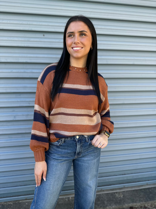 Canyon stripe sweater