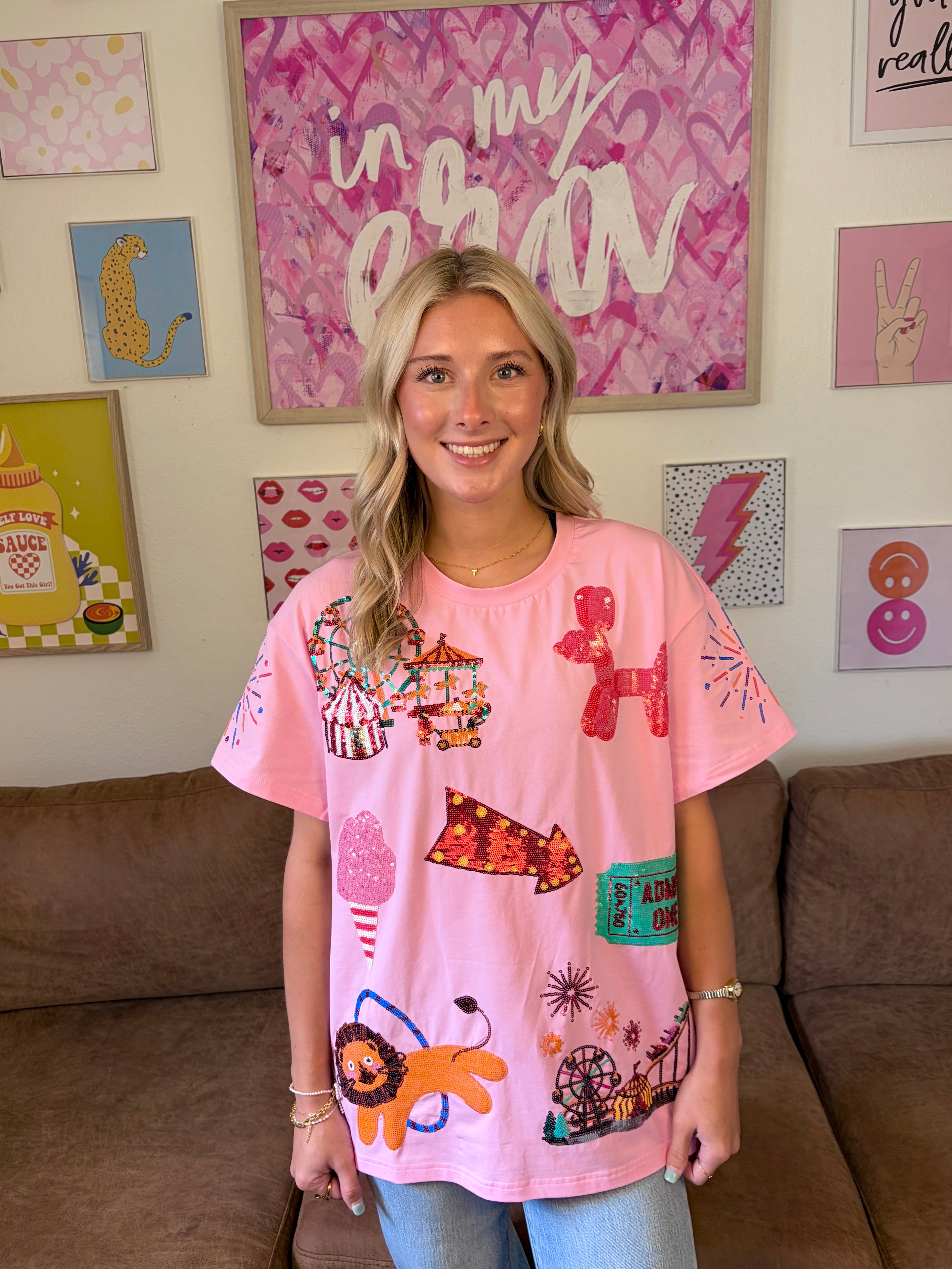 Fair Days Forever Sequin Tee | PREORDER | END of August / early SEP!