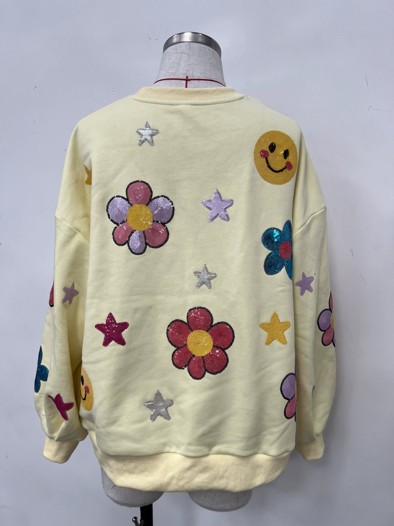 Grow Learn Teach Sequin pullover | PREORDER