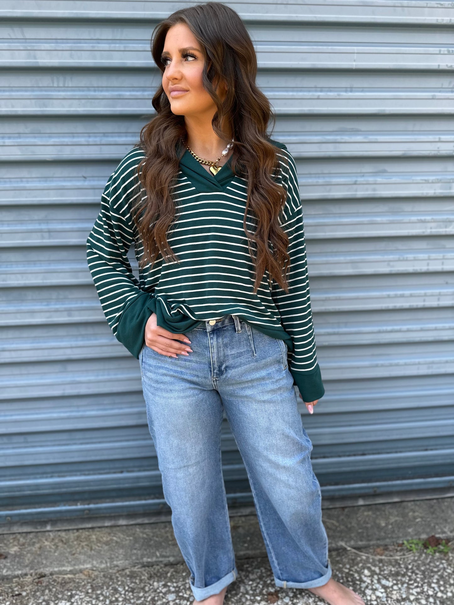 Evergreen Breeze sweater