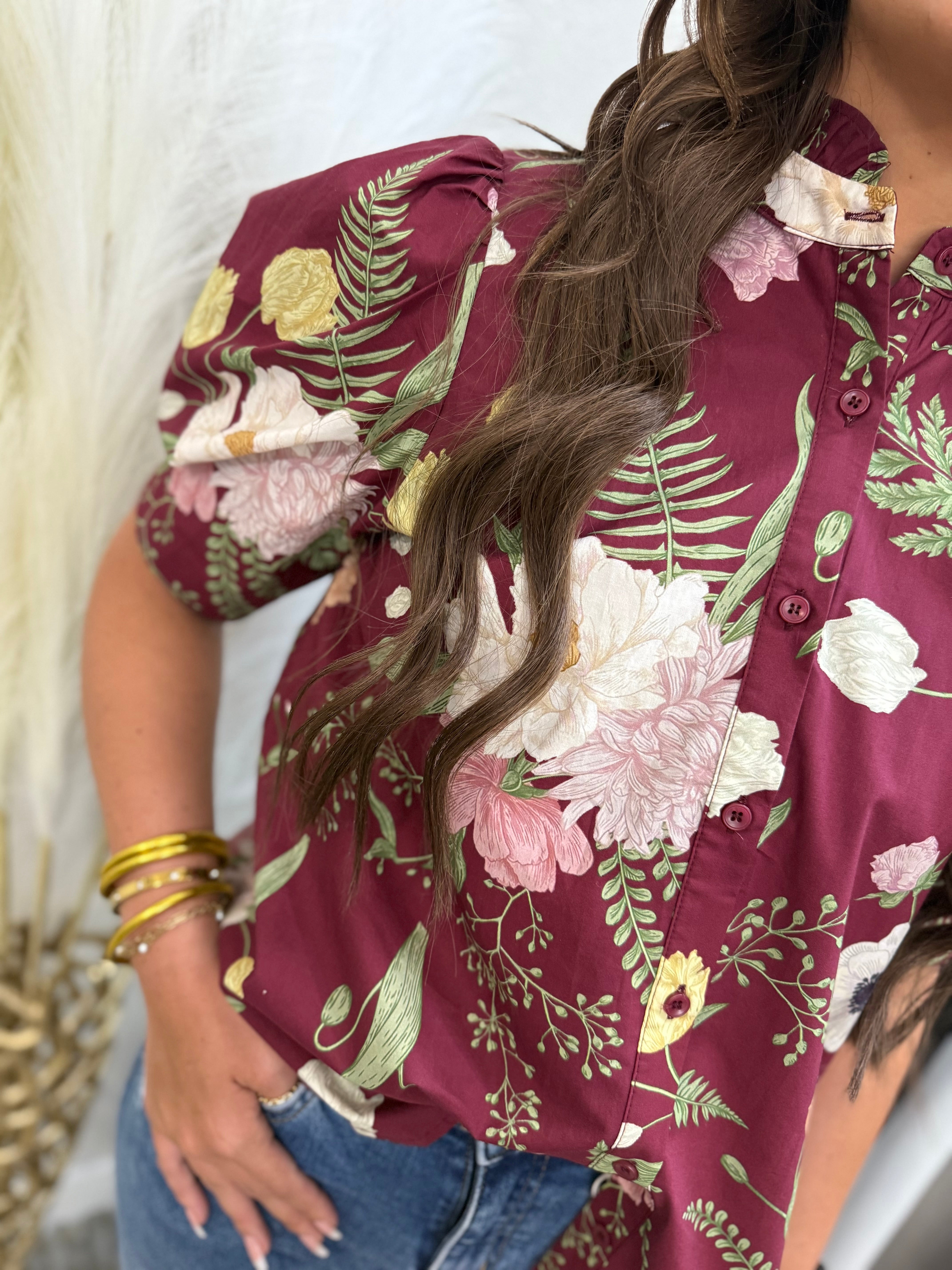 Autumn Bloom Blouse