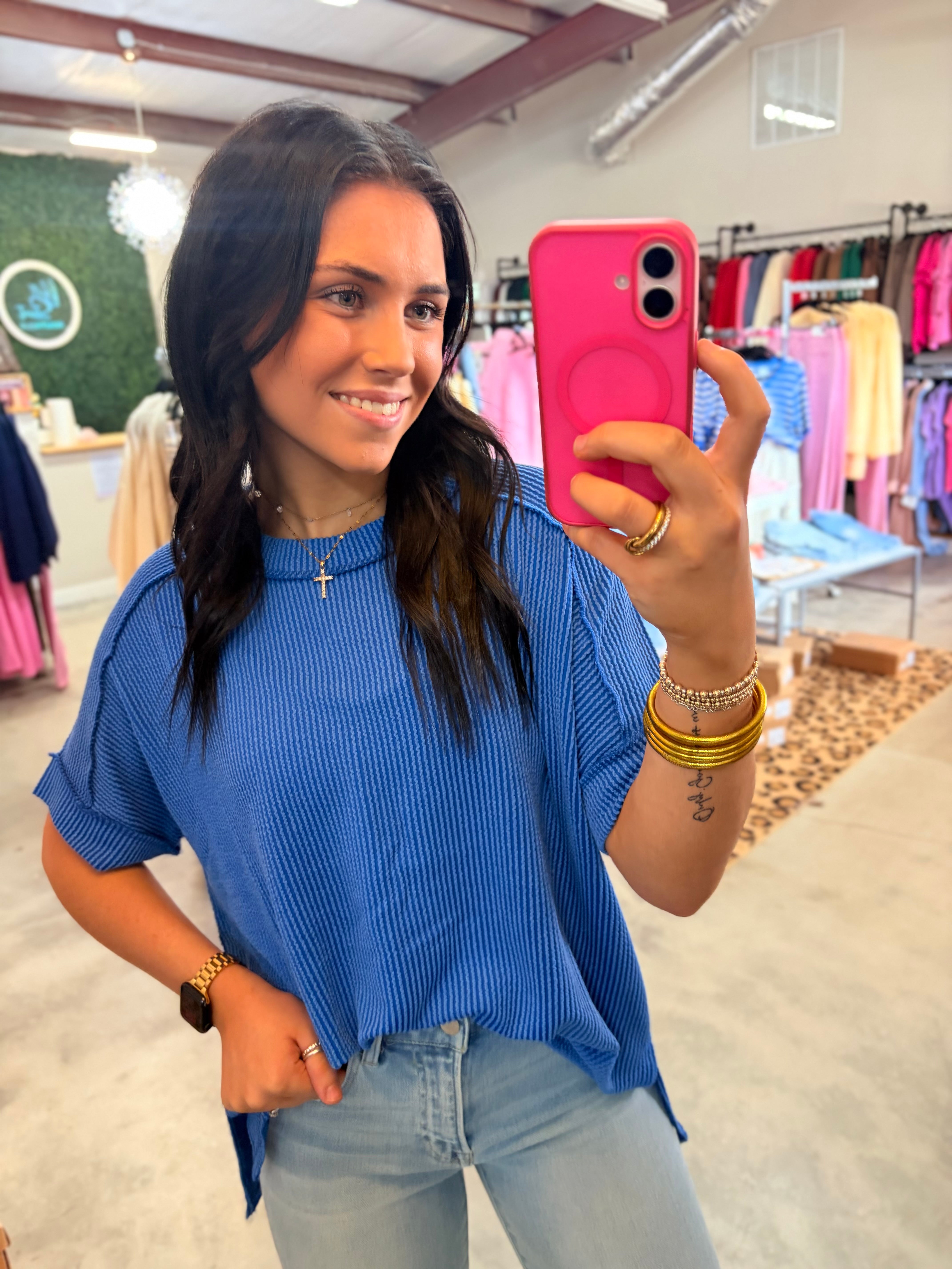 The Cuffed Comfort Top