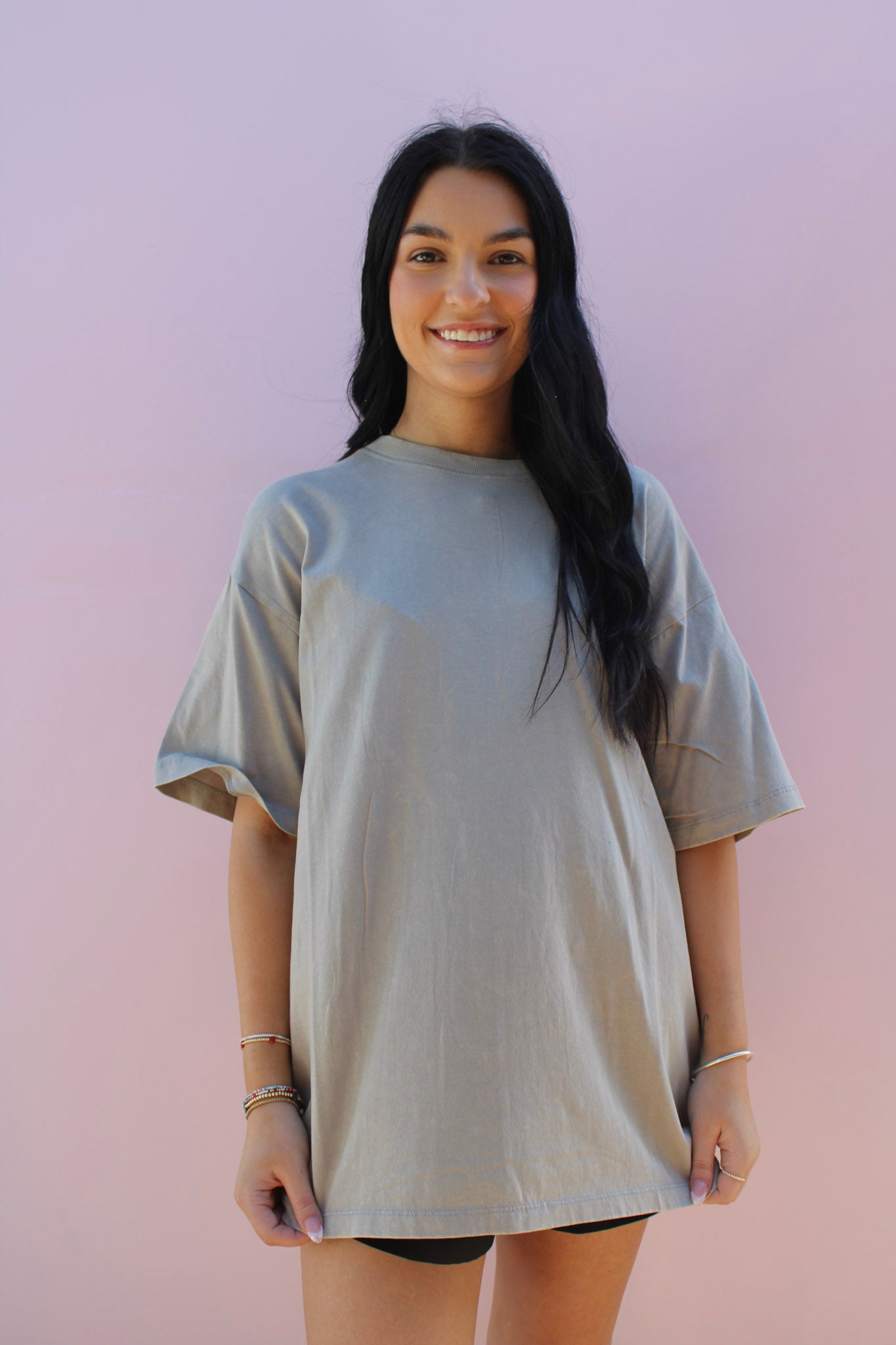 Sweet & Simple Acid Wash Tee