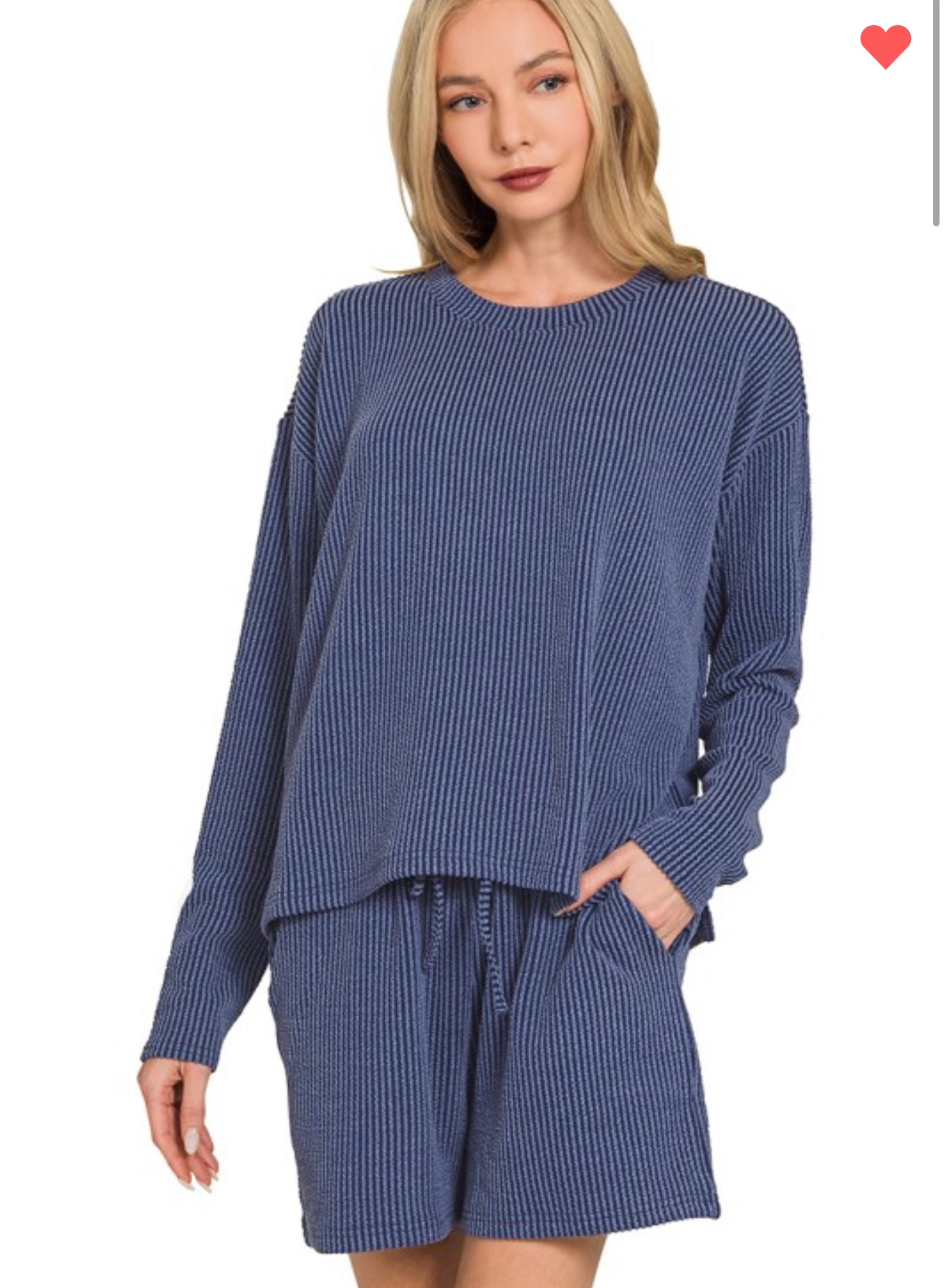 Sassy ribbed SET | THURSDAY STEAL