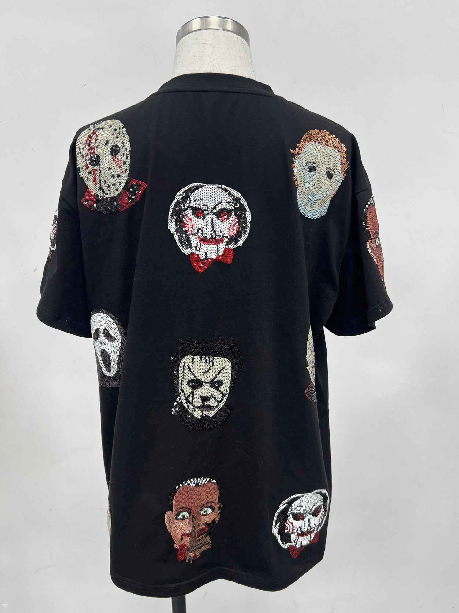Horror nights sequin tee