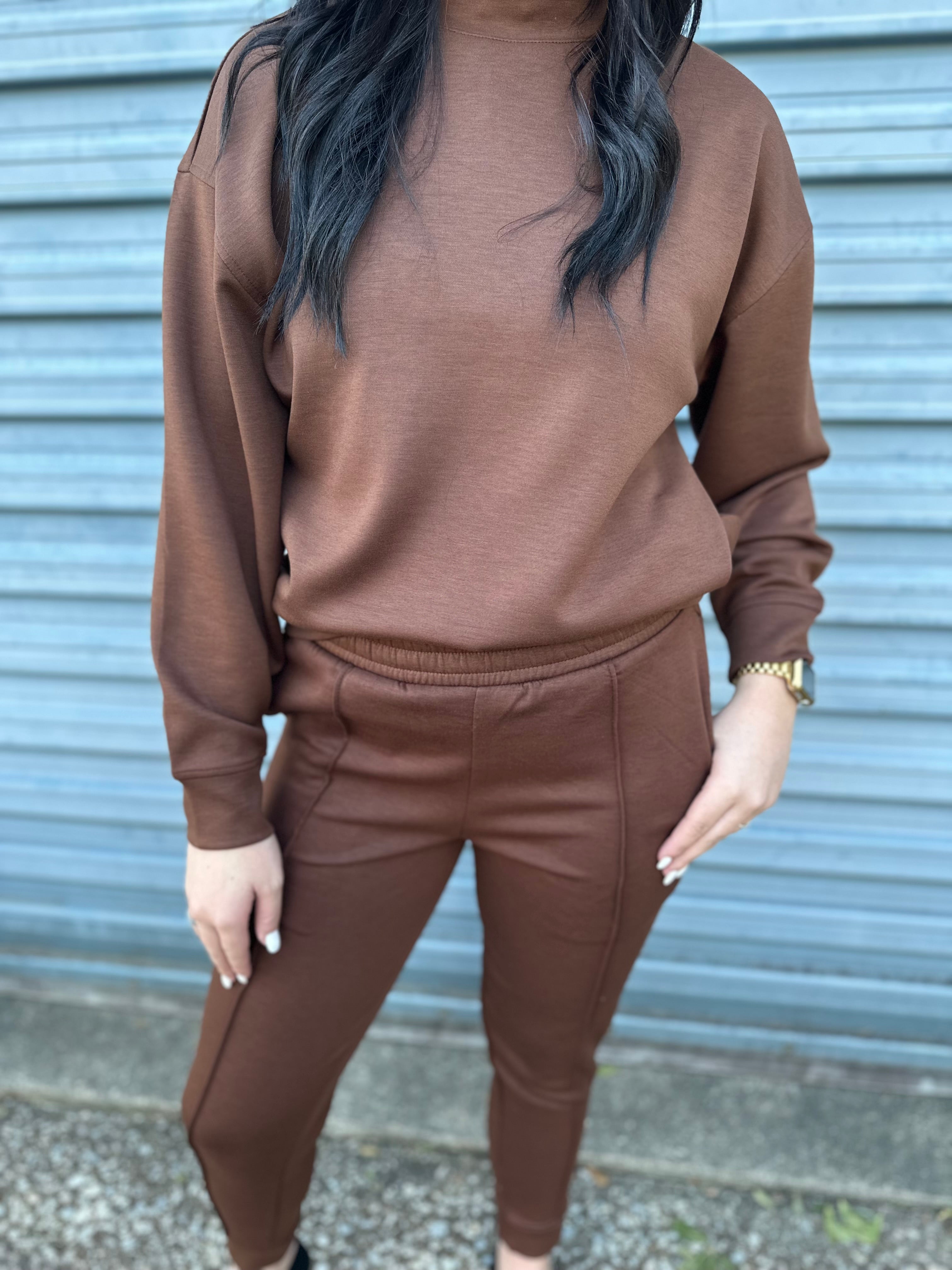 The Luxe Scuba Jogger Set