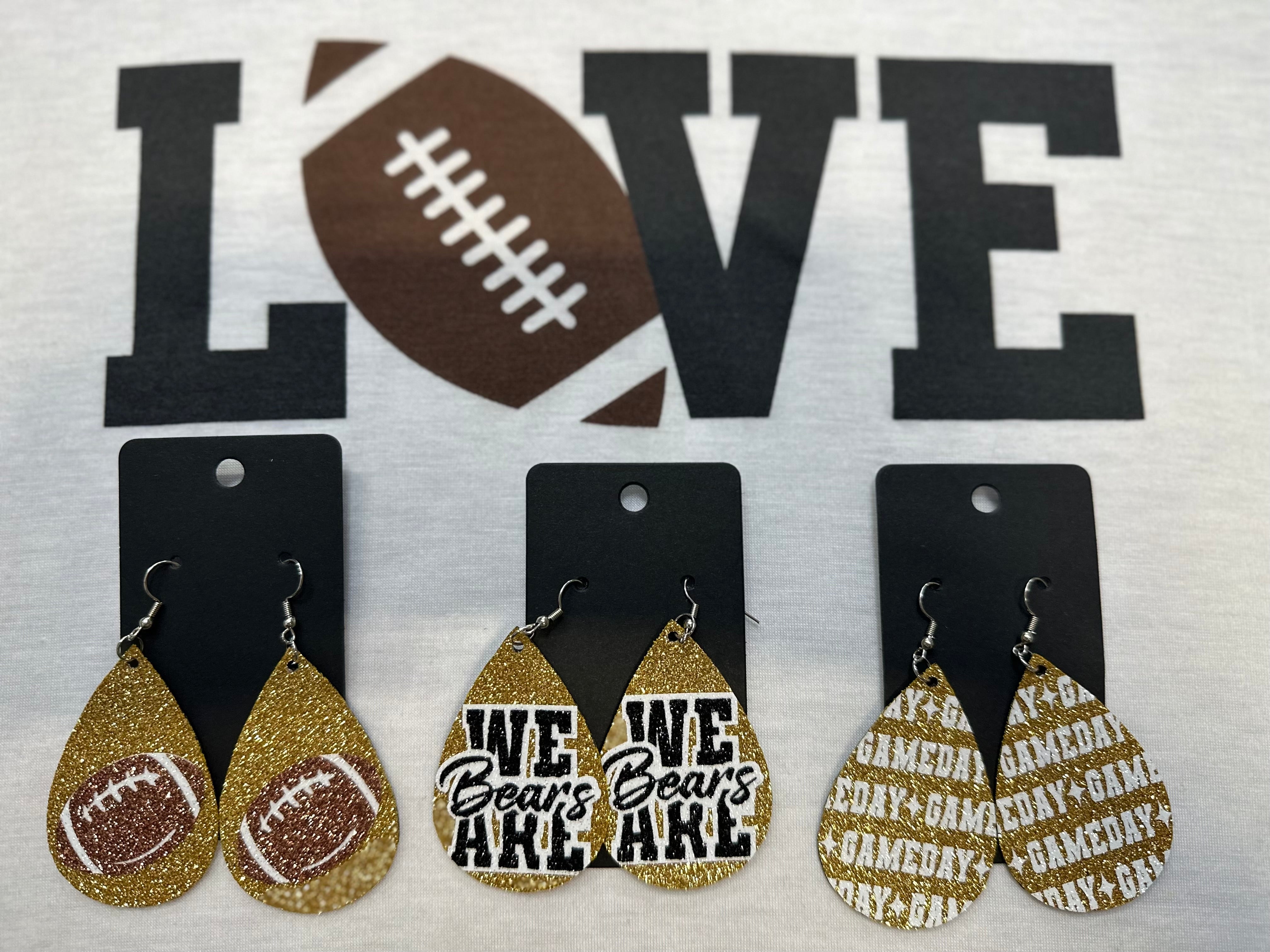 Gameday earrings