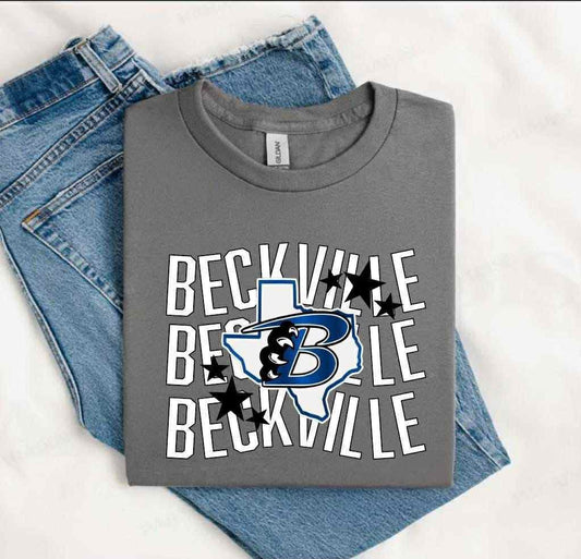 Beckville repeat game day tee