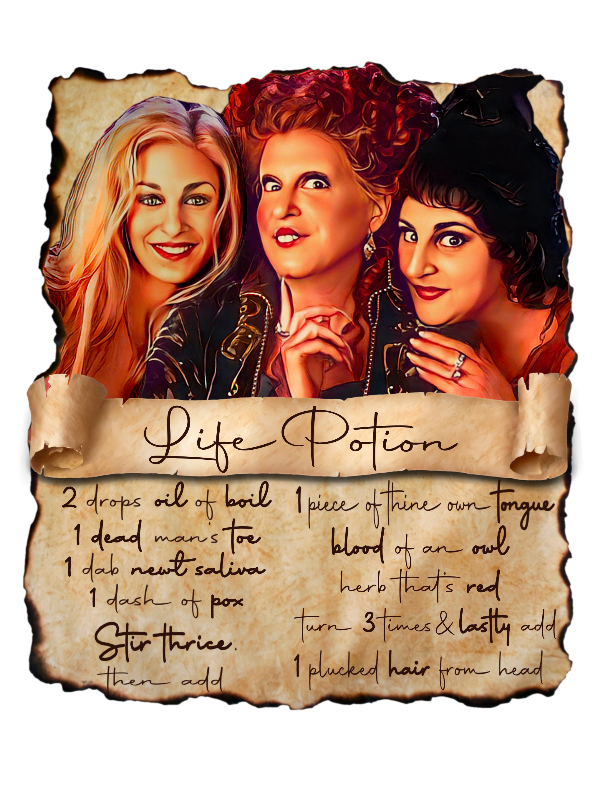 Hocus pocus glammy top