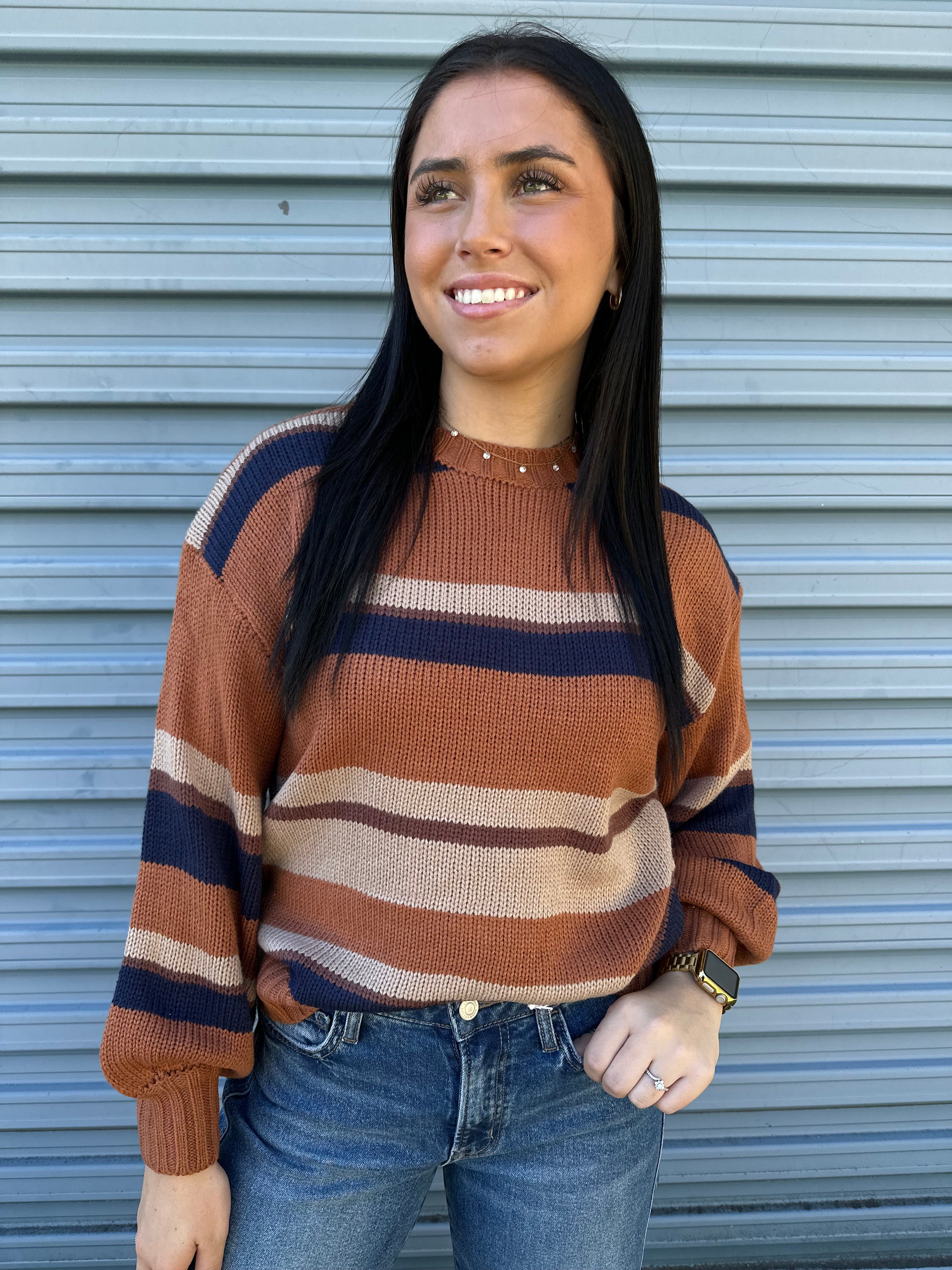 Canyon stripe sweater