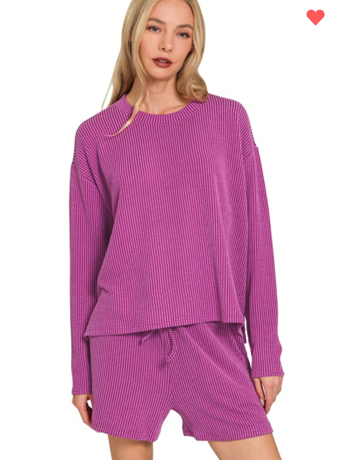 Sassy ribbed SET | THURSDAY STEAL