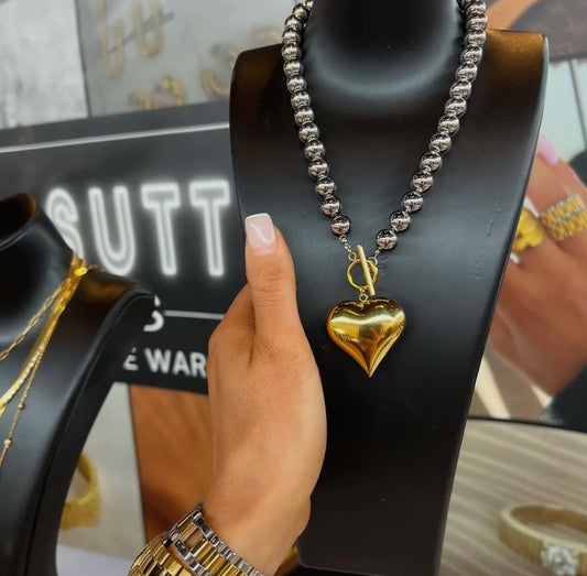 Glam heart necklace Chansutt