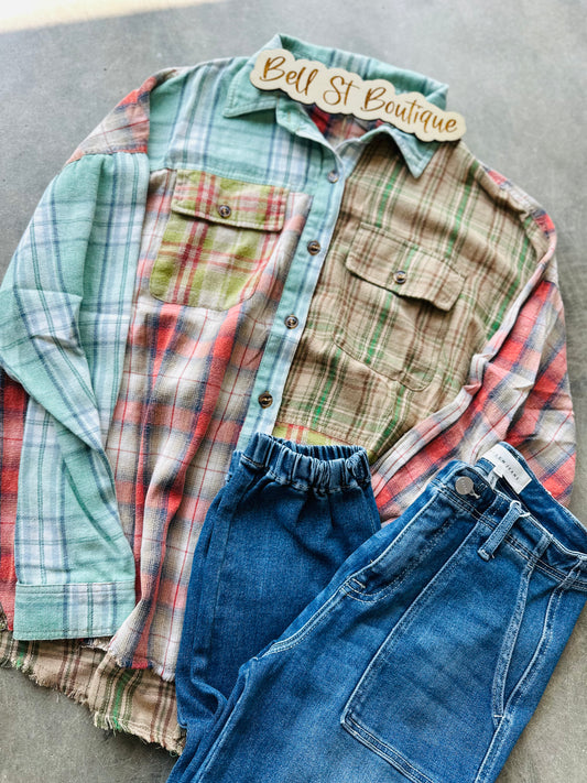Patchwork Charm Flannel