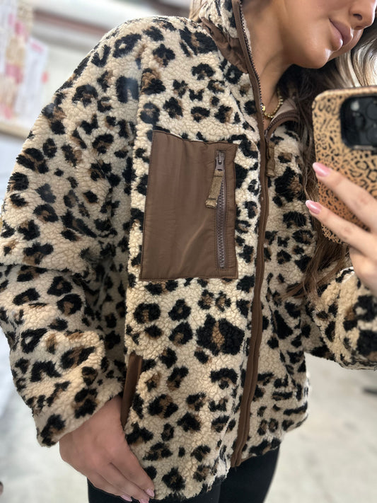 Wild Luxe Leopard Jacket