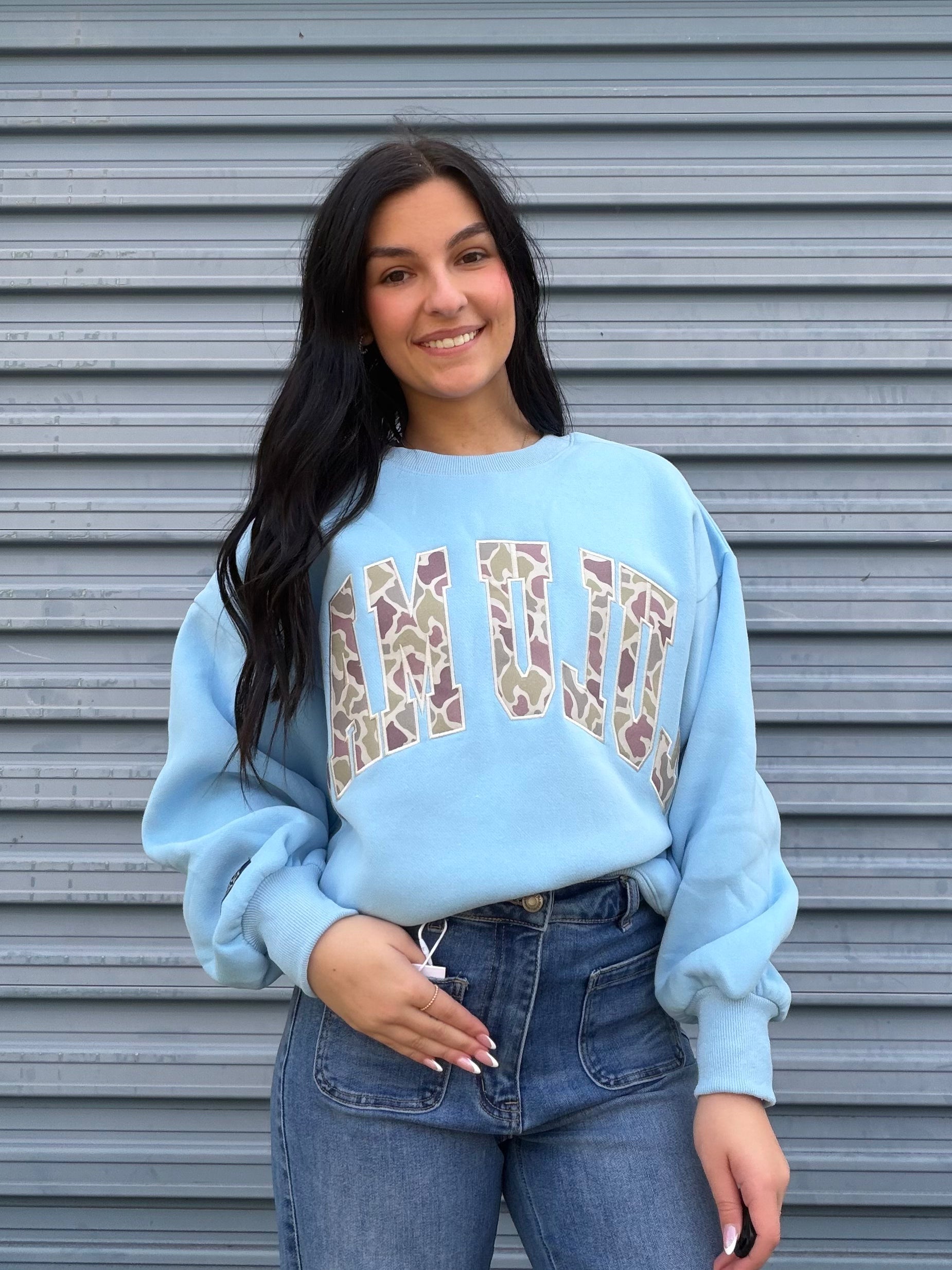 Lulu Mac camo pullover