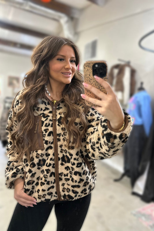 Wild Luxe Leopard Jacket