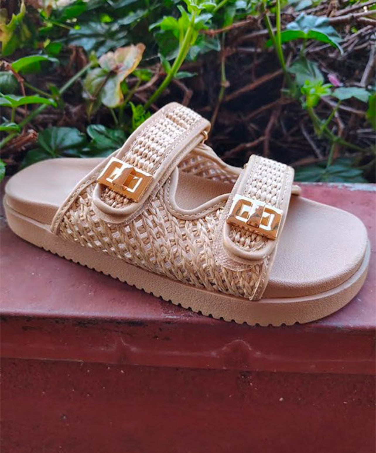 Rico raffia sandals