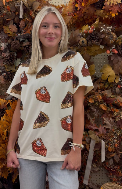 Sweet As Pie Sequin Tee | IN STOCK