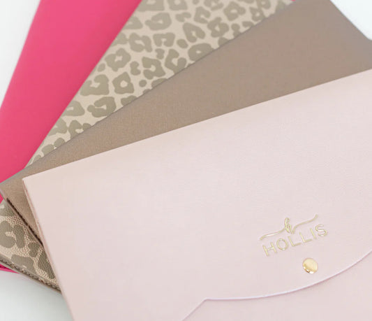 Hollis Lennon Laptop Sleeve in Metallic Blush