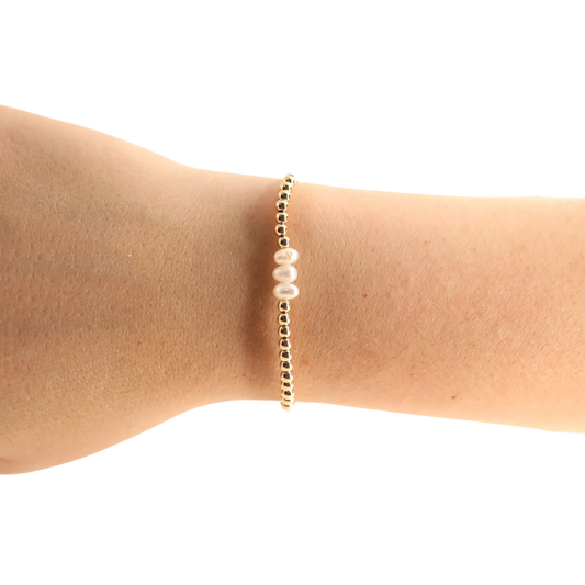 Harper bracelet in gold
