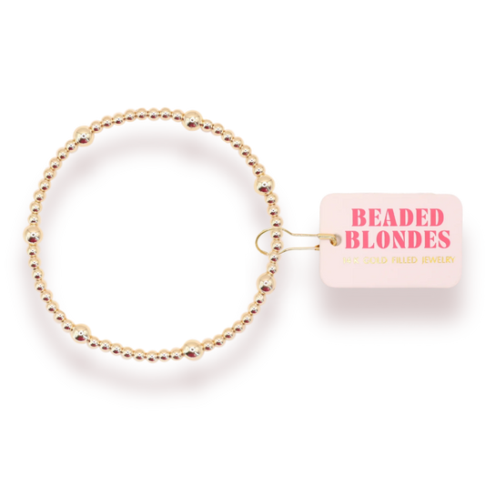 Olive bracelet gold