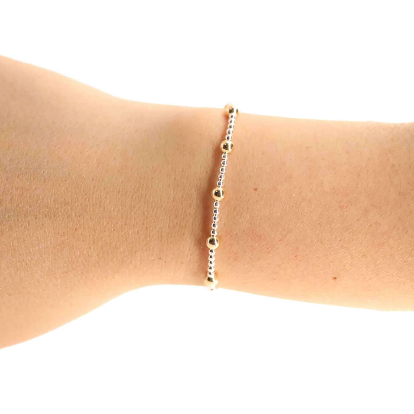 June in silver with gold
