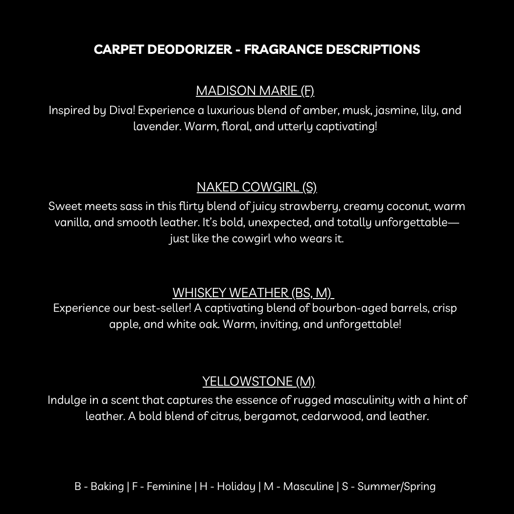 WVC Carpet & Upholstery Deodorizer
