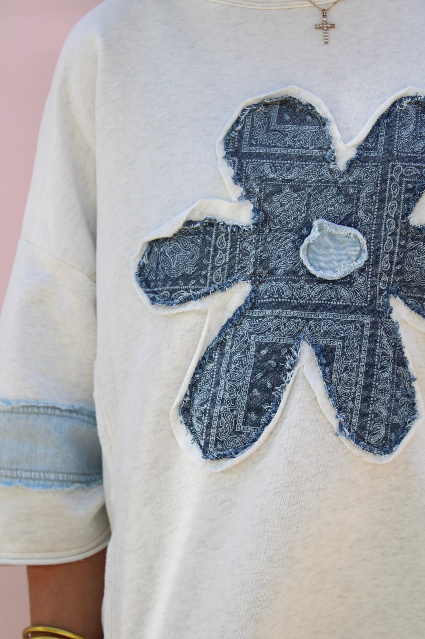 Daisy dream bubble sleeve top