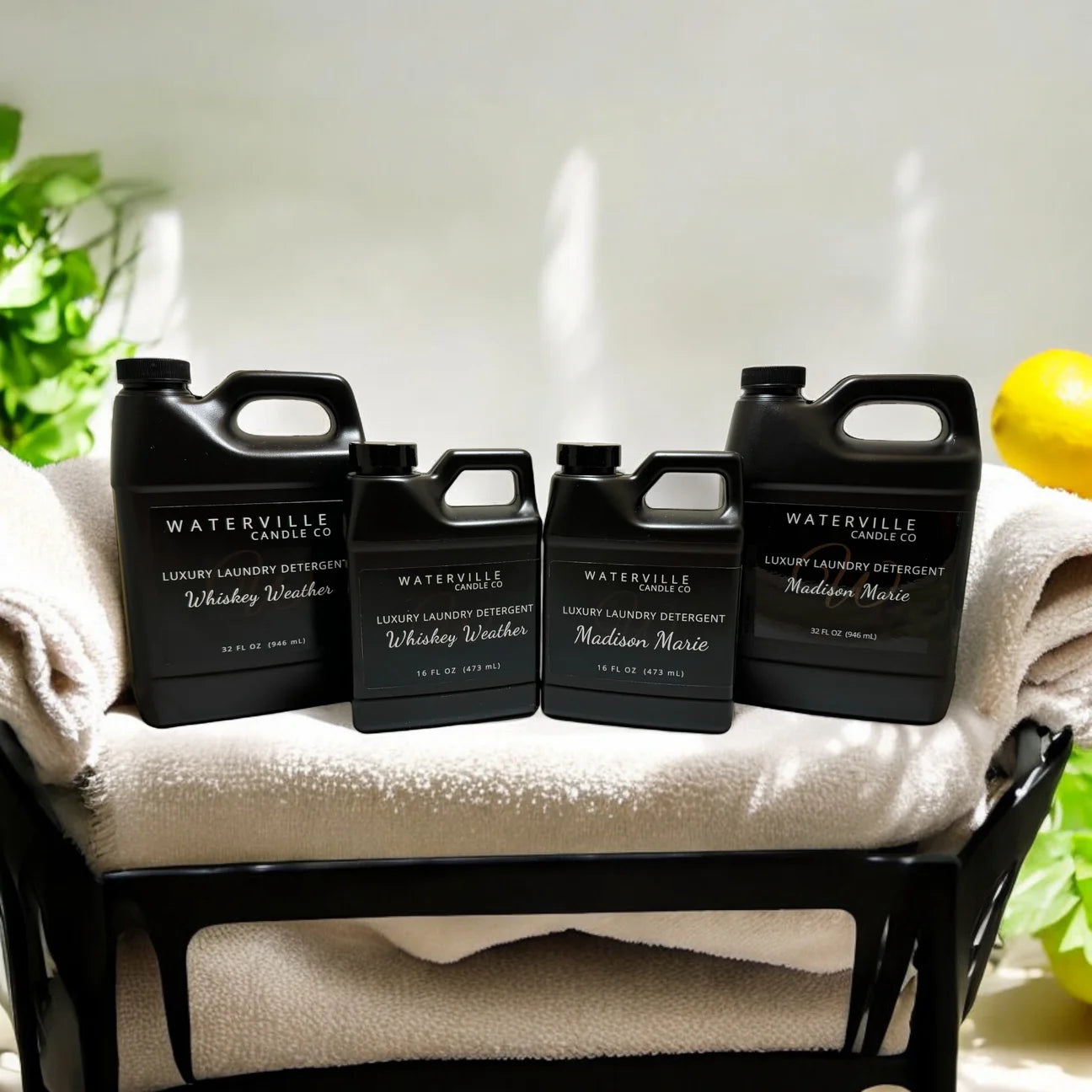 Waterville Candle 32oz Luxe Rouge laundry detergent