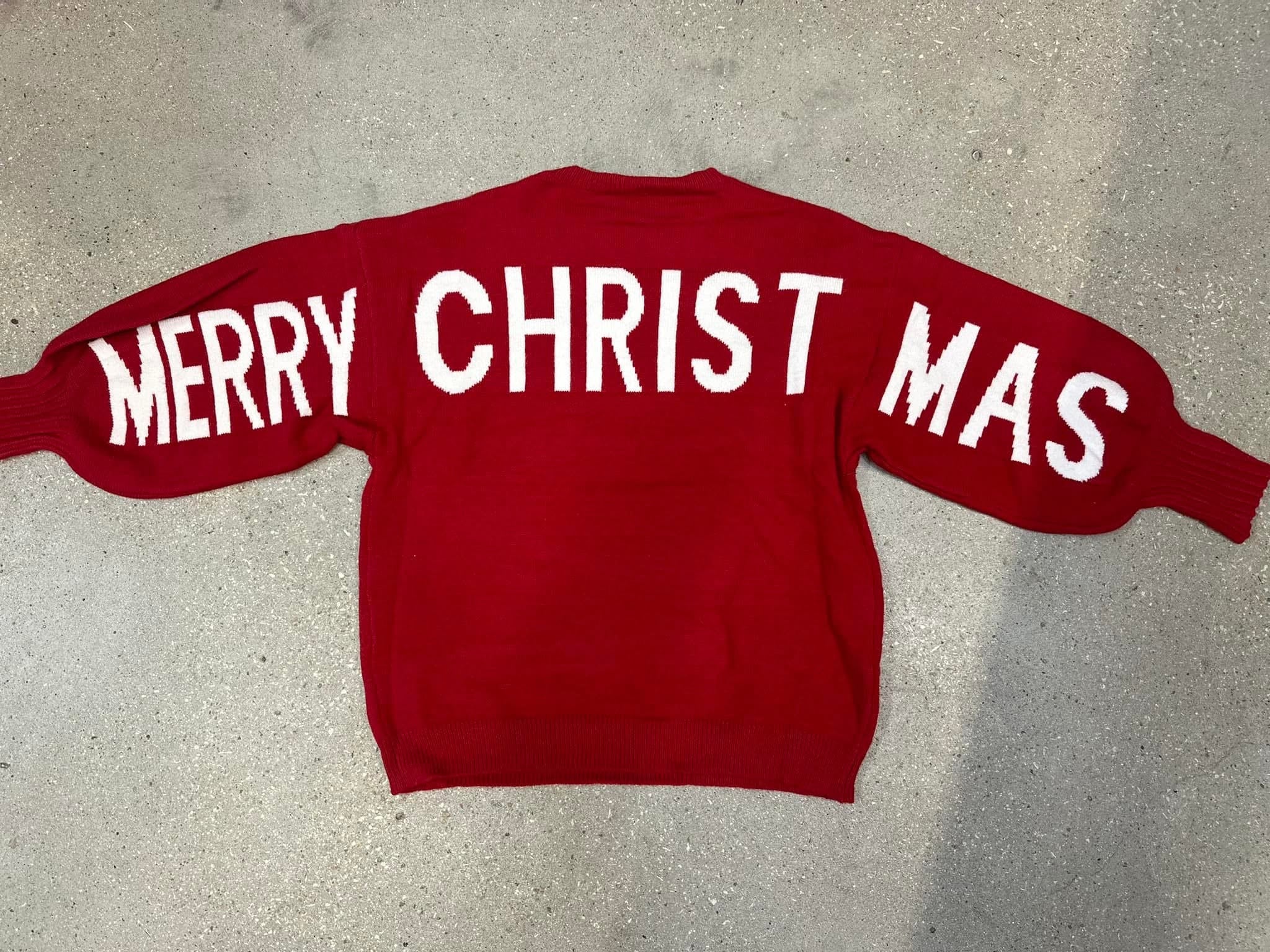 Merry Christmas sweater